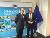 Pedro Antonio Snchez acuerda con la Comisin Europea un seguimiento conjunto del plan de actuaciones en el Mar Menor