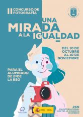 El Ayuntamiento de Caravaca convoca el concurso fotográfico 'Una mirada por la igualdad' entre alumnado de segundo de la ESO