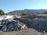 Ahora Murcia denuncia el vertido de residuos peligrosos procedentes del colector del ave en parcelas de huerta protegida