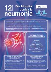 SAE difunde un cartel informativo sobre la prevención de la neumonía