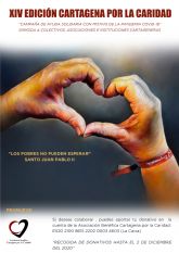 'Cadie puede quedarse atrs', campaña solidaria de Cartagena por la Caridad
