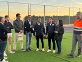 La Comunidad aporta más de 57.000 euros para reponer el césped en un campo de fútbol del complejo ´Juan Palao Azorín´ de Yecla La Comunidad aporta más de 57.000 euros para reponer el césped en un campo de fútbol del complejo ´Juan Palao Azorín´ de Yecla