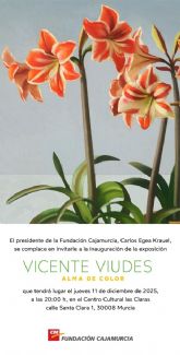 El ´Alma de color´ de Vicente Viudes revive en el Centro Cultural Las Claras