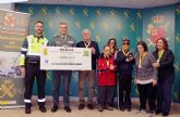 La Guardia Civil entrega los beneficios de la II carrera solidaria Bike Maratón Ruta 062 Guardia Civil Murcia
