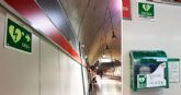 Salvan una vida gracias al desfibrilador de la estacin de Atocha RENFE