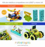 Nuevos kits de robtica compatibles con LEGO y micro:bit