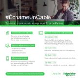 Schneider Electric lanza la iniciativa ‘chame un Cable’, una serie de formaciones gratuitas