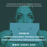 El COEGI ofrece asesora psicolgica individual gratuita para enfermeras durante la crisis Covid-19