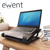 Los soportes con ventiladores de Ewent aumentan la vida til de los porttiles