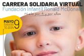 La Fundacin Infantil Ronald McDonald organiza una carrera solidaria virtual para comprar material sanitario para sus familias