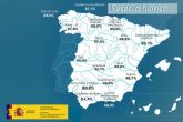 La reserva hdrica española se encuentra al 66,4 por ciento de su capacidad