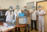 Terceto Comunicacin dona 150 pantallas faciales de proteccin a Torrecrdenas y al AGS Nordeste Granada