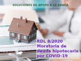 La validacin de documentos para moratoria de deuda hipotecaria de Normadat asiste a entidades financieras