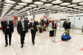 Ábalos supervisa las medidas de prevención y control adoptadas en los aeropuertos españoles por el Covid-19