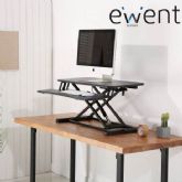 Ewent ampla su catlogo con nuevos productos para crear puestos de trabajo ergonmicos