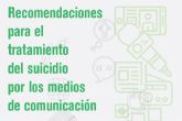 Sanidad publica un documento de recomendaciones a los medios de comunicación para las informaciones sobre las conductas suicidas