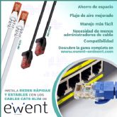 Ewent destaca las ventajas de los cables de red CAT6 SLIM