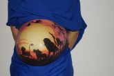 Belly Painting: un recuerdo original en tiempos de coronavirus