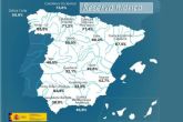 La reserva hídrica española se encuentra al 49,7 por ciento de su capacidad