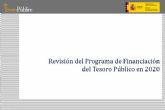 El Tesoro reduce en 15.000 millones de euros la emisin prevista para 2020