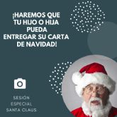 Carmen de Olazabal lleva a Santa Claus a sus sesiones fotogrficas