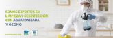Desinfeccin con agua ionizada y ozono gracias a Limpiartec
