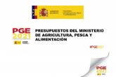 Potenciar la modernizacin agraria y pesquera, el relevo generacional, la presencia de la mujer y una pesca sostenible, principales ejes de los presupuestos del MAPA