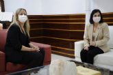 Carolina Darias se reúne con la presidenta de la Asamblea de Extremadura y de la Conferencia de Presidencias de Parlamentos Autonómicos de España