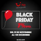 TUI celebra Black Friday con un descuento del 7% en toda la programacin