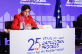 González Laya anuncia el acuerdo de los Ministros de Exteriores de la Unión por el Mediterráneo de declarar el 28 de noviembre como 