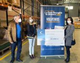 Cosmewax dona 20.000 €a la Federacin Española de Bancos de Alimentos (FESBAL)