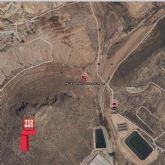 Rescatan a una senderista herida en la falda del Castillo de Tebar, guilas			