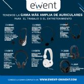 Ewent propone su gama de auriculares para encontrar el regalo de esta Navidad
