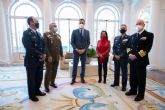 El presidente del Gobierno mantiene en Moncloa un almuerzo de trabajo con los jefes militares