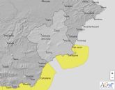 Meteorología advierte de temporal en el litoral el sábado (aviso amarillo por fenómenos costeros)