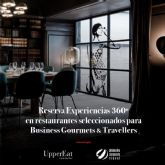 UpperEat ofrece los restaurantes de su plataforma digital a los 9.000 clientes de Globalia Corporate Travel