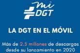 La aplicación miDGT cumple un año con más de 2,5 millones de descargas