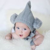 La importancia de cubrir la cabeza a los bebs en invierno