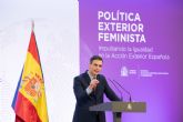Snchez senala la diplomacia feminista como herramienta clave para afrontar los retos globales
