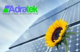 ?Cmo elegir el sistema fotovoltaico ideal para una vivienda? Por ADRATEK