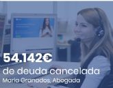 Deudafix Abogados cancela 54.142 ?, incluyendo 18.081 ? con BBVA, con la Ley de Segunda Oportunidad