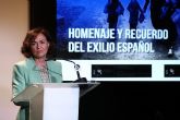 Calvo afirma que 'la Memoria Democr�tica tiene que ser de todos' y defiende la labor del exilio en su preservaci�n