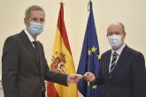 Campo recibe la Memoria anual de la delegacin espanola en Eurojust de la mano del magistrado De la Mata
