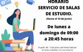 La biblioteca de San Javier abre de lunes a domingo de 09:00 a 20:45 hasta el 13 de junio