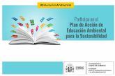 Arranca el proceso de participación pública del borrador del futuro Plan de Acción de Educación Ambiental para la Sostenibilidad (PAEAS)