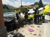 Fallece el conductor de un turismo en un accidente de trfico ocurrido en Cieza