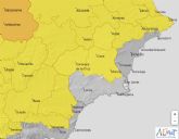 Meteorolog�a ampl�a hasta las 21 horas de hoy su aviso por lluvia de hasta 20 litros en una hora y tormentas que pueden ir con granizo