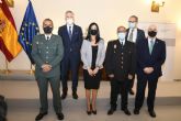 Grande-Marlaska entrega la medalla al mérito del Plan Nacional Sobre Drogas a cuatro miembros de las Fuerzas de Seguridad del Estado