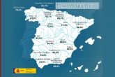 La reserva hídrica española se encuentra al 55,4 por ciento de su capacidad