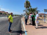 El Ayuntamiento repara el firme y crea un nuevo cruce semafrico en el tramo de la antigua N-332 a su paso por Euro-Roda